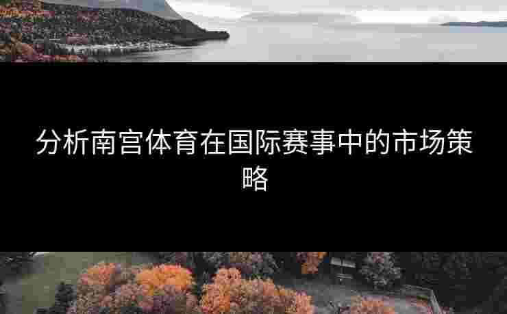 分析南宫体育在国际赛事中的市场策略